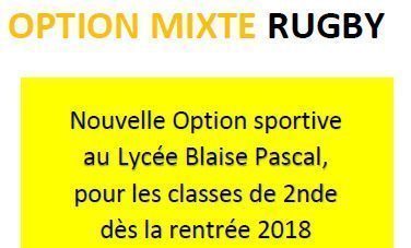 Rentrée 2018-2019 – Nouvelle Option Sportive